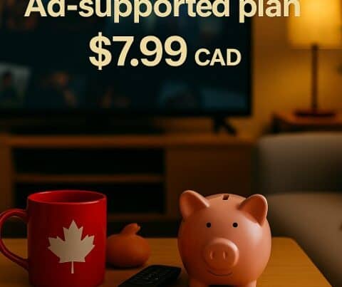 Ad-supported Netflix plan in Canada for budget-friendly streaming.
